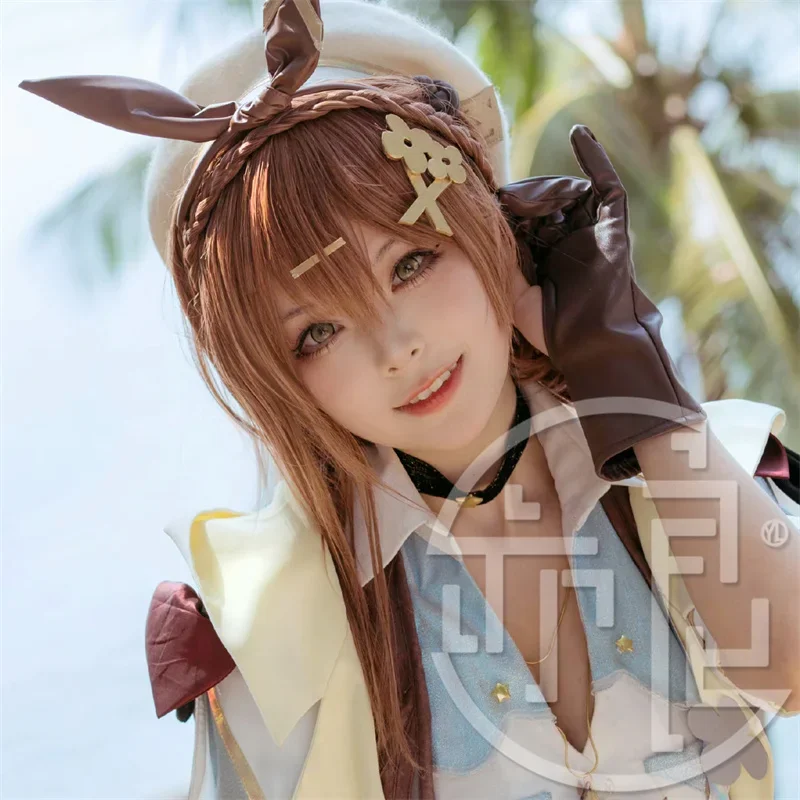 Anime Atelier Ryza: Vždy Darkness a Secret Hideout Reisalin Stout Cosplay Wig