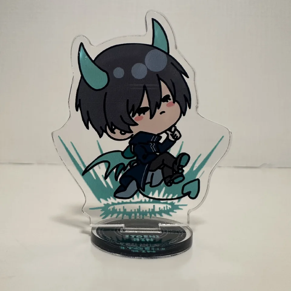 Anime Blue Lock postava Rin Itoshi Itoshi Sae Bachira Meguru Isagi yoichi akrylová stojanová modelová tanier Distor Decor Fans Vianoce darček