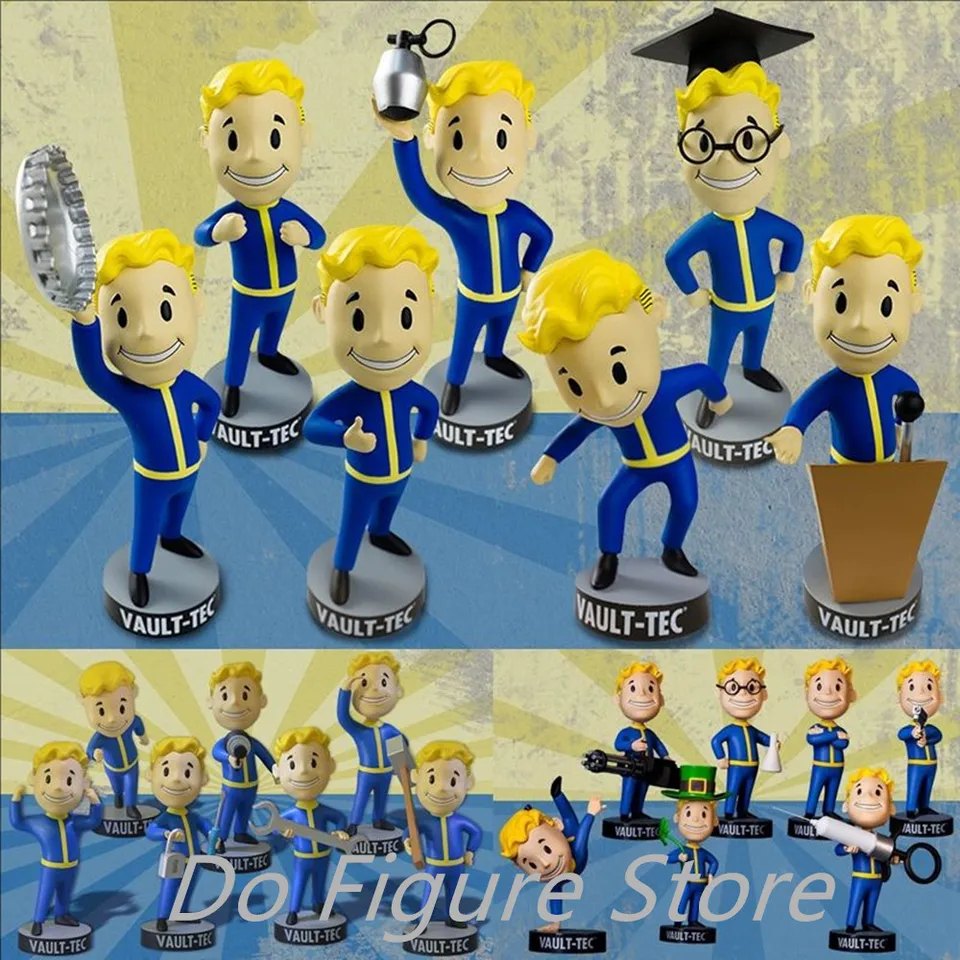 Anime bobblehead roztomilý trezor chlapec plne set figure hračky anime akčná figúrka Model Model miestnosť ozdoby hračky hračky pre deti darček