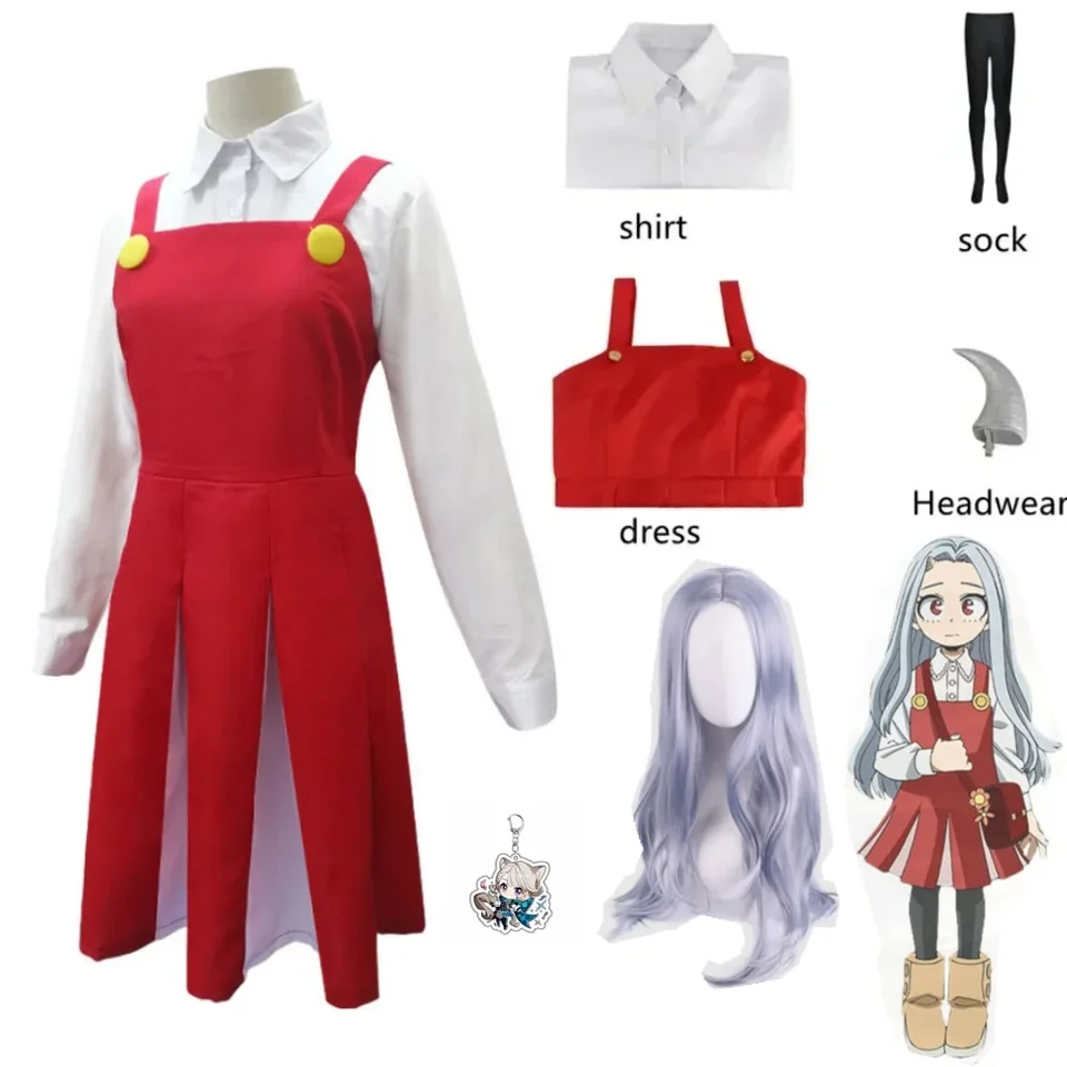 Anime Boku no My Hero Academia Season4 Eri Cosplay kostým Mardi Gras Party Obliekanie narodeninových darčekov sezón 4 Eri Cosplay set