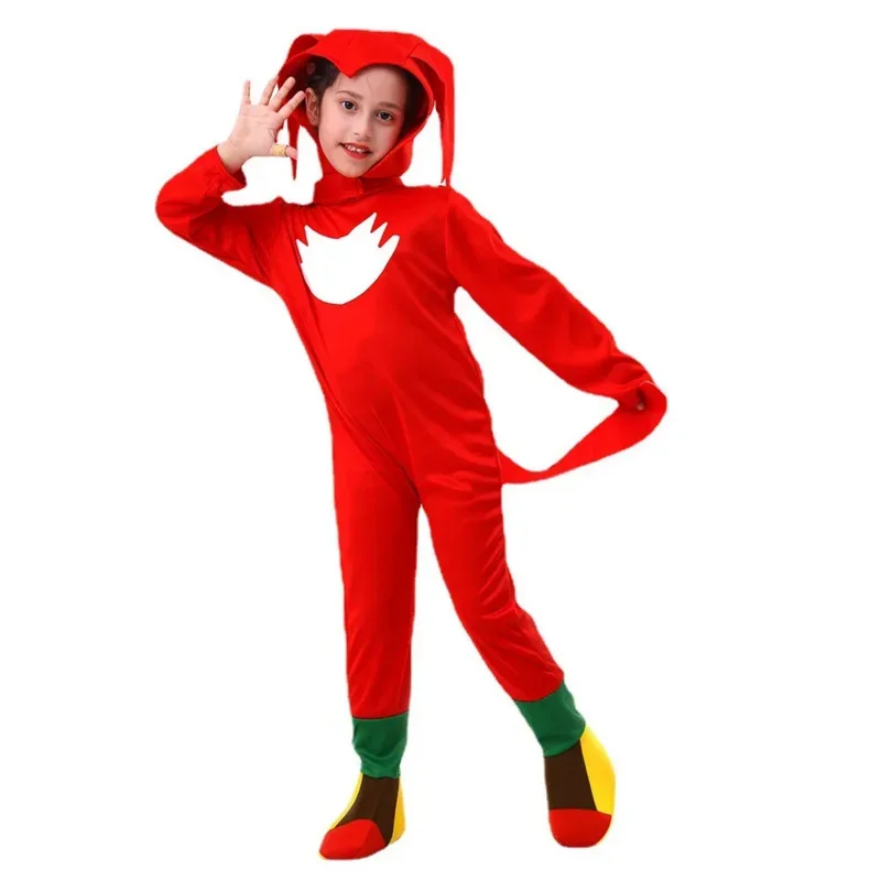 Anime Boys Girls Halloween Bodysuit for Kids Cartoon Cosplay Sonics kostýmy vianočné kombinézy show Show t