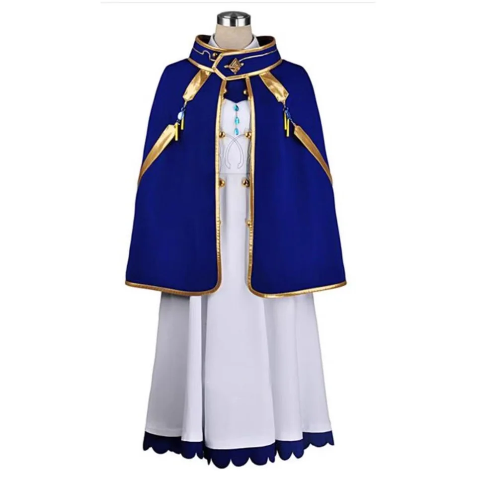 Anime cosplay Shirayuki kostým Party Uniforma plne set ženský oblek halloween outfits
