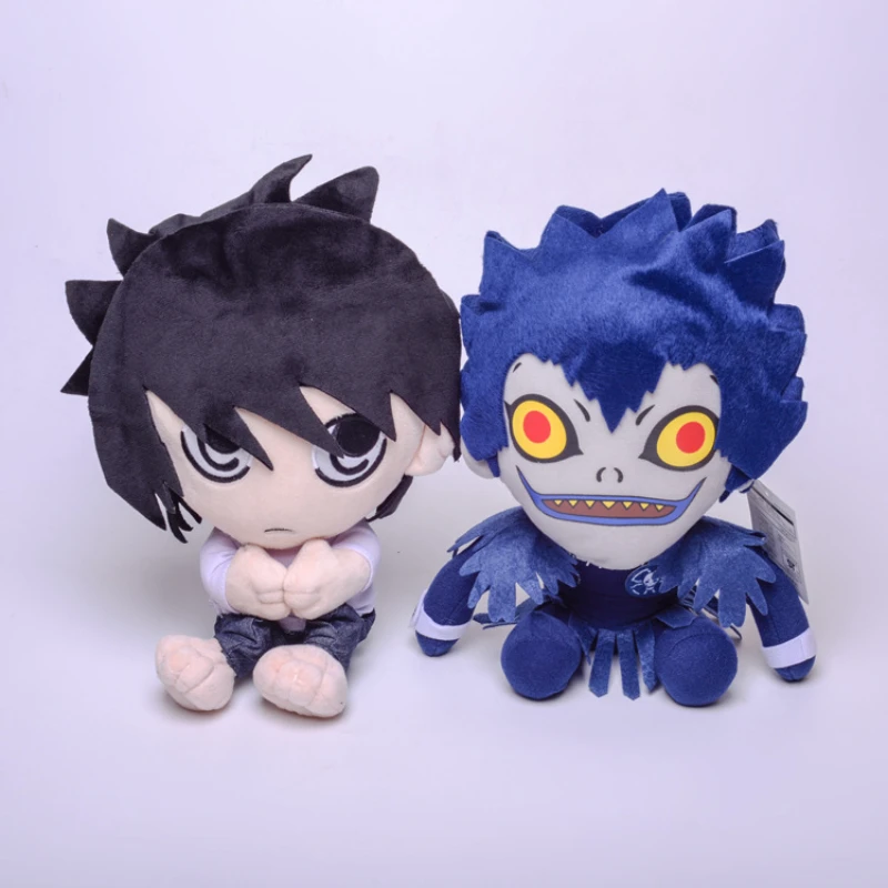 Anime Death Note Plush Doll Hračka 25 cm Ryuk L·lawliet Catoon Cosplay roztomilý mäkký plnený vankúš