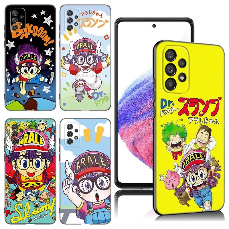 Anime Dr Slump Arale puzdro pre Samsung A13 A22 A24 A32 4G A14 A23 A25 A34 A52S A53 A54 A73 5G A11 A12 A31 A33 A5 A50 A51 A71 A72 A72 A72 A72 A72 A72
