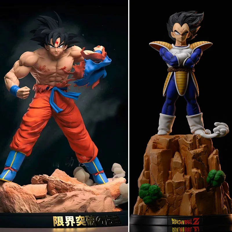 Anime Dragon Ball Goku postava GK skutočné slzné oblečenie Syn Goku Prince Vegeta Action figure figure PVC Collection Model Model hračky darček