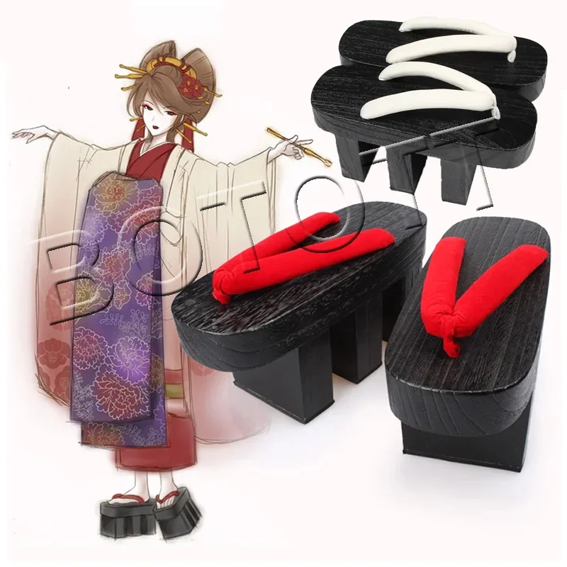 Anime démon Slayer Kimetsu no yaiba cosplay daki topánky sexy vysoké podpätky oiran topánky halloween party cosplay pre ženy