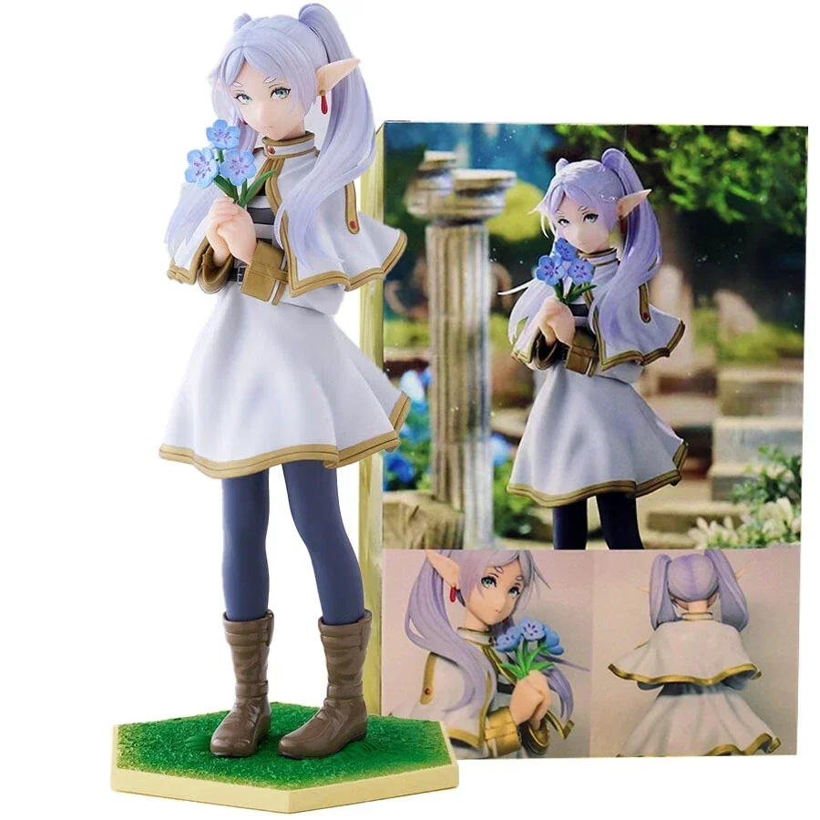 Anime Frieren: Beyond Journey's End Figure Noodle zátka Frieren Action Figure Luminasta Frieren Figurín Collection Model 14cm