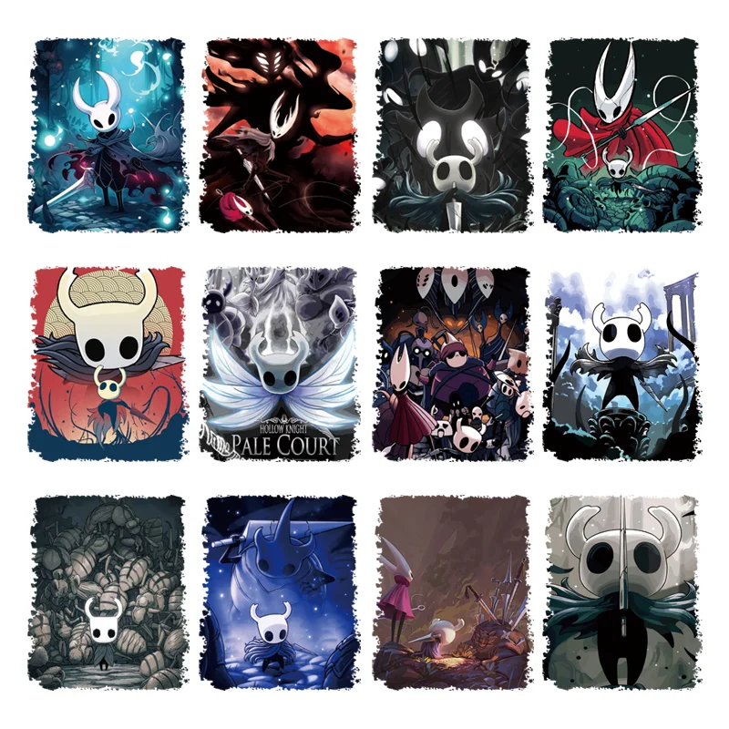 Anime Game Hollow Knight Fusible Chlatcing Patches Aplikácia pre oblečenie pre domácich majstrov pre deti vinylové nálepky