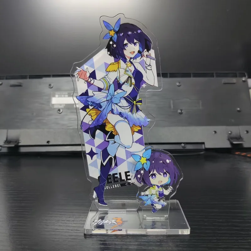Anime Game Honkai Impact 3 figúrky Raiden Mei Yae Sakura Acryly Stands Seele Vollerei Model Model hračky Birthday Darček