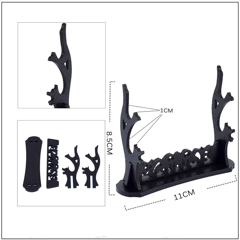 Anime Game Weapon Knife Toy Toy Katanas Display Stand Dragon Head Creep Exponit Stand Stand Weapon Decorácie Game Periférny detský hračkový darček