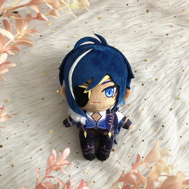Anime Genshin Impact kaeya ​​plyšová hračka pre bábiky roztomilý mäkký plnený vankúš Detský darček 20 cm