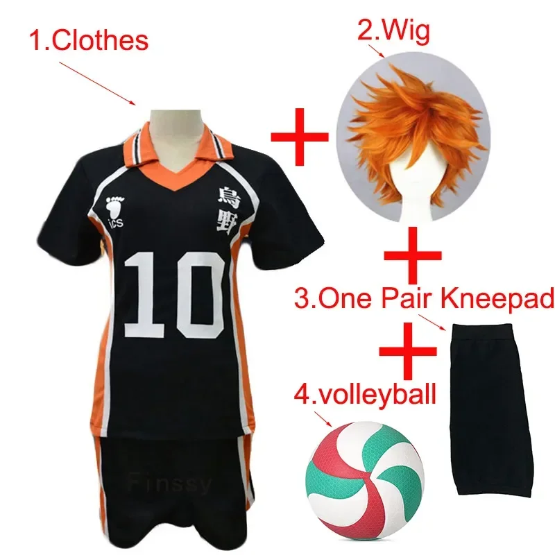 Anime haikyuu hinata shoyo cosplay kostým č.