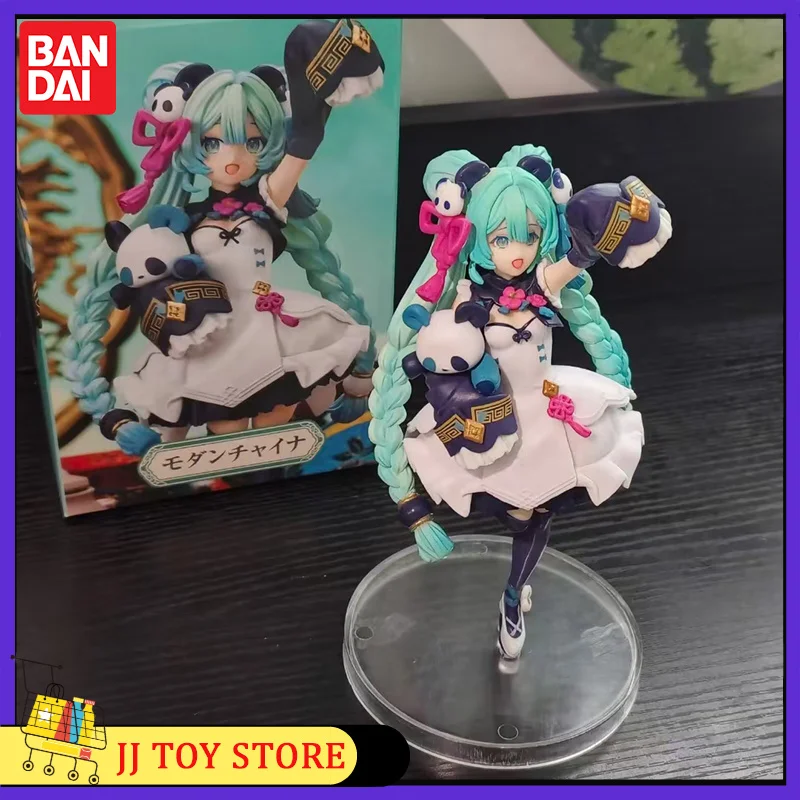 Anime Hatsune Miku Národný štýl Fashion Sega Fashion Action Figure figure Panda PVC Model Doll Deslo Desktop Dekorácie Detské hračky Darček