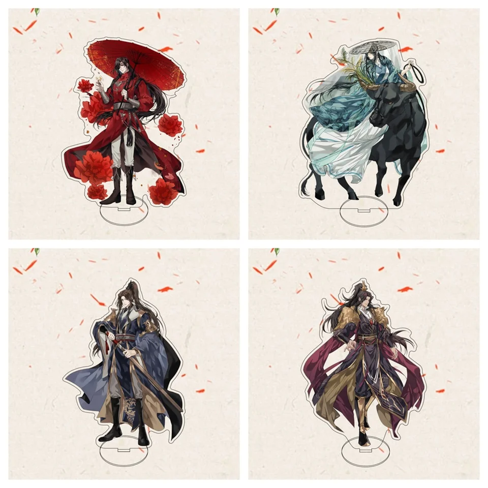 Anime Heaven Oficiálny požehnanie Veľká postava Akrylový stojan Tian Guan Ci Fu Hua Cheng Xie Lian Jun Wu Akčný darček
