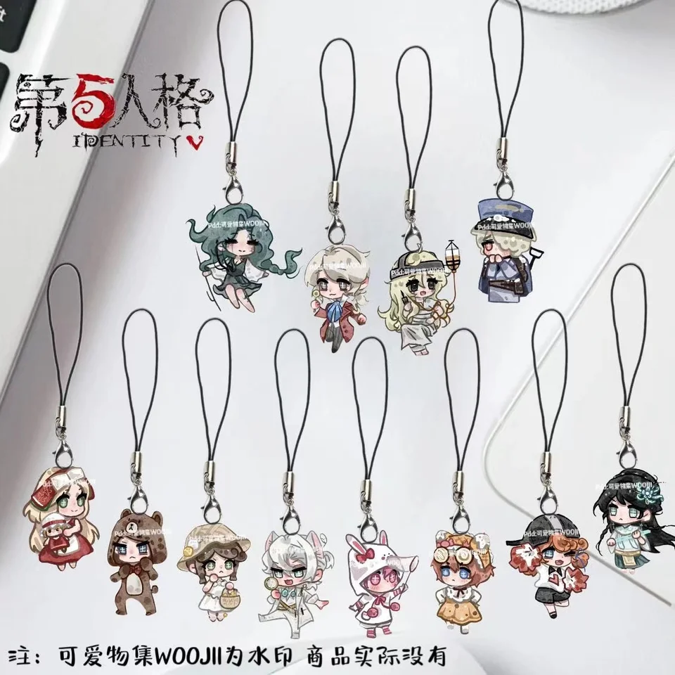 Anime Identita v Frederick Kreiburg Andrew Kreiss Luca Balsa Emma Woods akrylová figúrka mobilný telefón Keychain taška prívesok pre deti darček