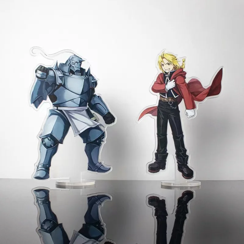 Anime Japan Fullmetal Alchymist Figures Edward Elric Alphonse Elric Acryl Stock Model hračky hračky