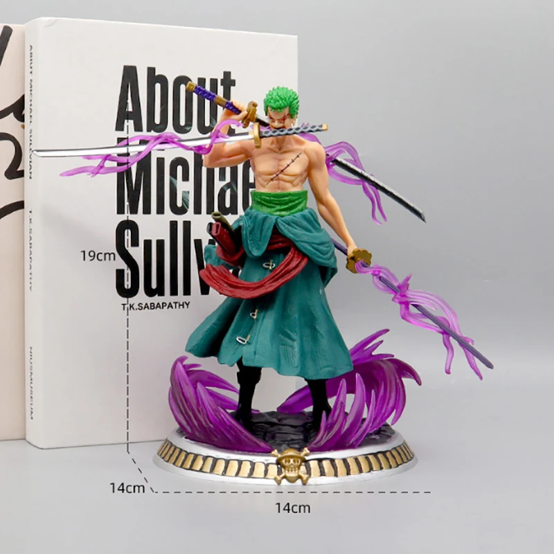 Anime jeden kus Roronoa Zoro Anime Action figure Model Darčeky Zberateľné figúrky pre deti