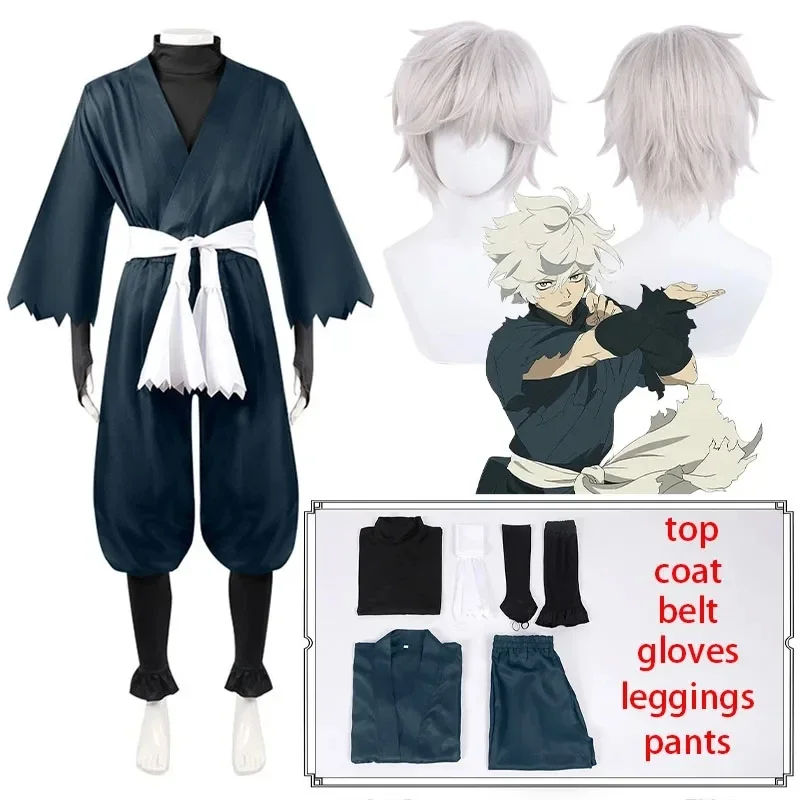 Anime jigoku raku cosplay hell's raj Gabimaru cosplay kostým uniforma parochne parochne halloween kostýmy dospelých