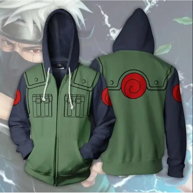 Anime kakashi cosplay kostýmy bunda Sweater Cast Coat oblečenie kapucňa jesenná móda Ženy Halloween kostýmy dospelých
