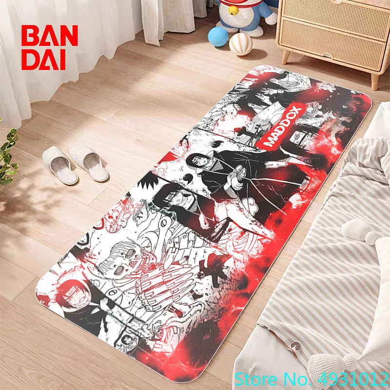 Anime karikatúra Itachi Akatsuki Naruto koberec koberec obývacia izba spál