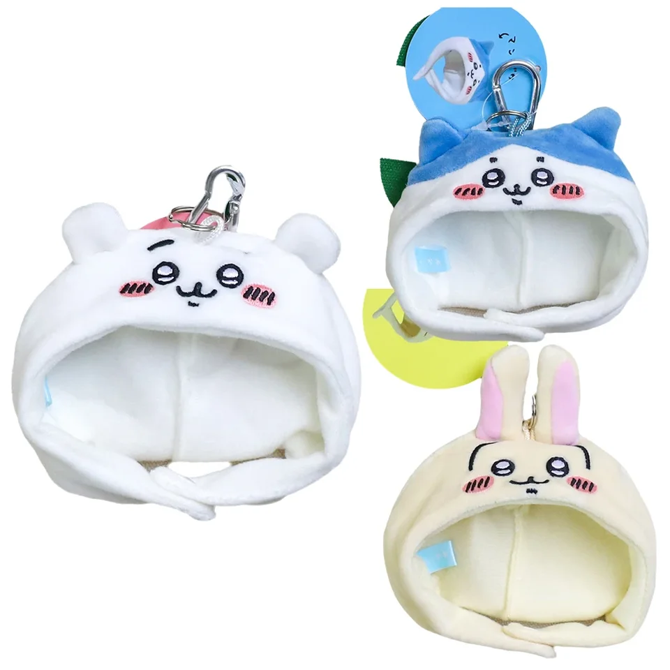 Anime kawaii chiikawa hachiware usagi plyšová hračka kapucňa kapus mačka mačka hlavy hlavy cosplay klobúk darček pre bábiky