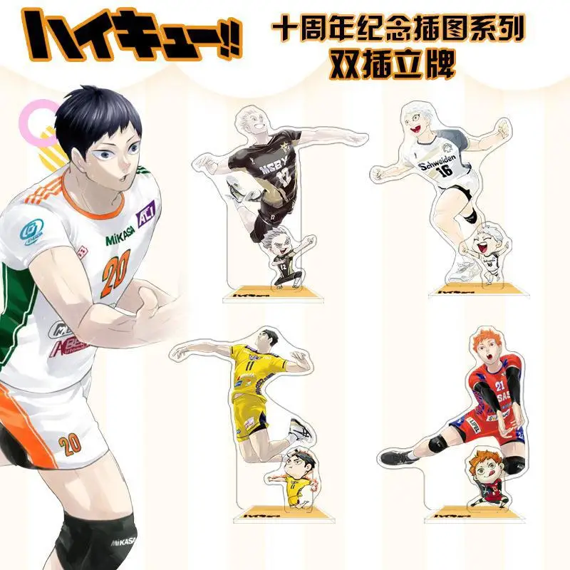 Anime Kozume Kenma kuroo tetsurou shoyo hinata keiji akaashi akrylová stojan Anime Anime figula figula figula doštička cosplay pre darček