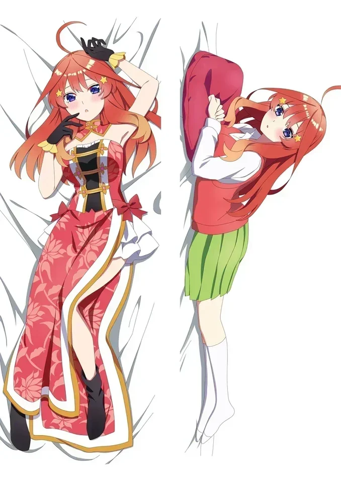Anime kvintessential Quintuplelet Dakimakura cheongsam Nakano Yotsuba Design Design vankúš vankúš vankúš vankúš vankúš