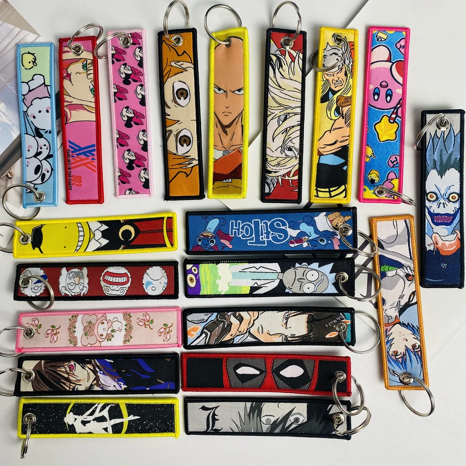 Anime Lock Keychain Fan Gift