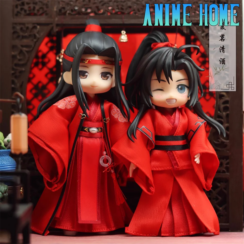 Anime MDZS mo dao zu shi wei wuxian lan wangji ručne vyrábané svadobné Svadba Staroveký kostým ob11 p9 p10 oblečenie cosplay originálny detský darček
