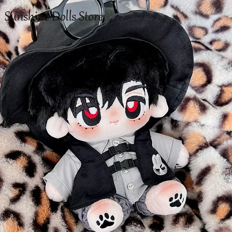 Anime mimozemská etapa Ivan pekný chlapec plyš Plush Doll Flached Botton Body 20 cm figures obliekajú plyšové hračky vankúš Krásny vianočný darček