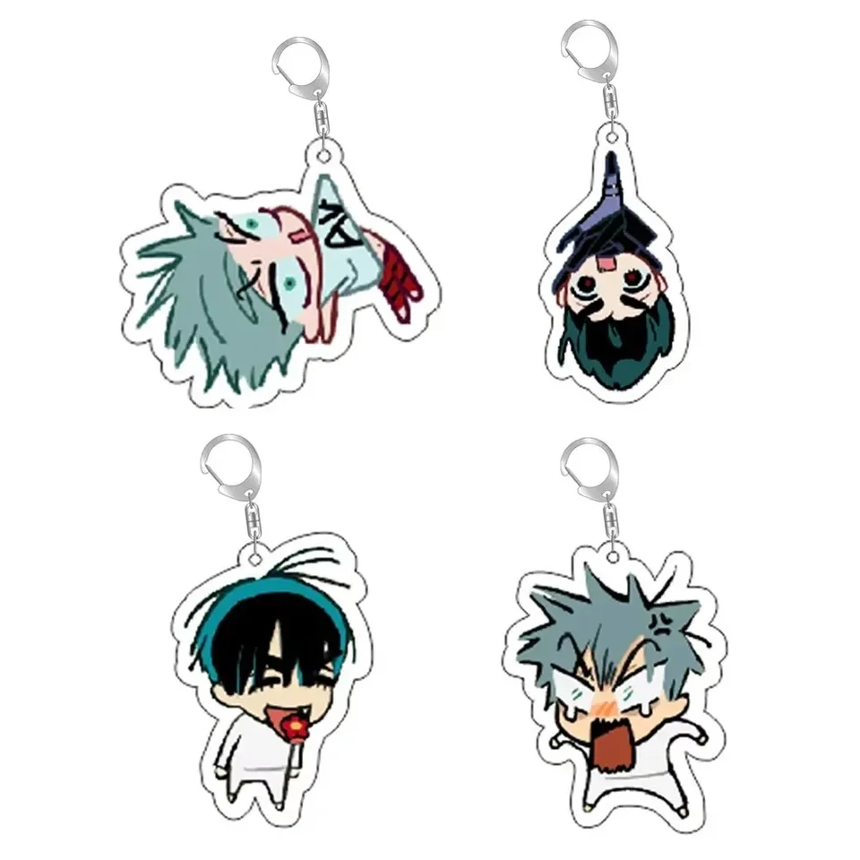 Anime mimozemské pódium Dangle Keychains pre dámske doplnky taška Luka Ivan Till Mizi Hyuna Sua Keyrings Fanúšikovia Fanúšikovia fanúšikov