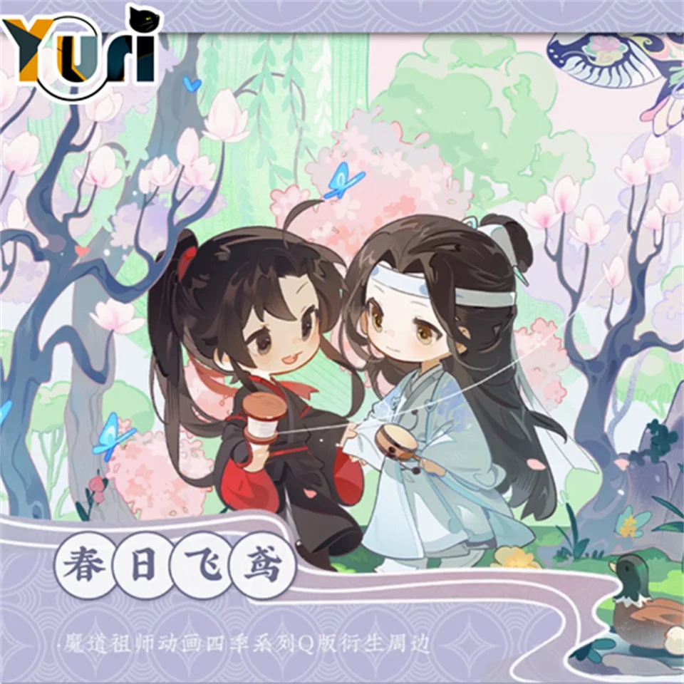 Anime mo dao zu shi mdy Lan Wangji Wui Wuxian Four Seasons Odznak akrylové stojany Coaster shikishi podporné palice Cute Cosplay Gift