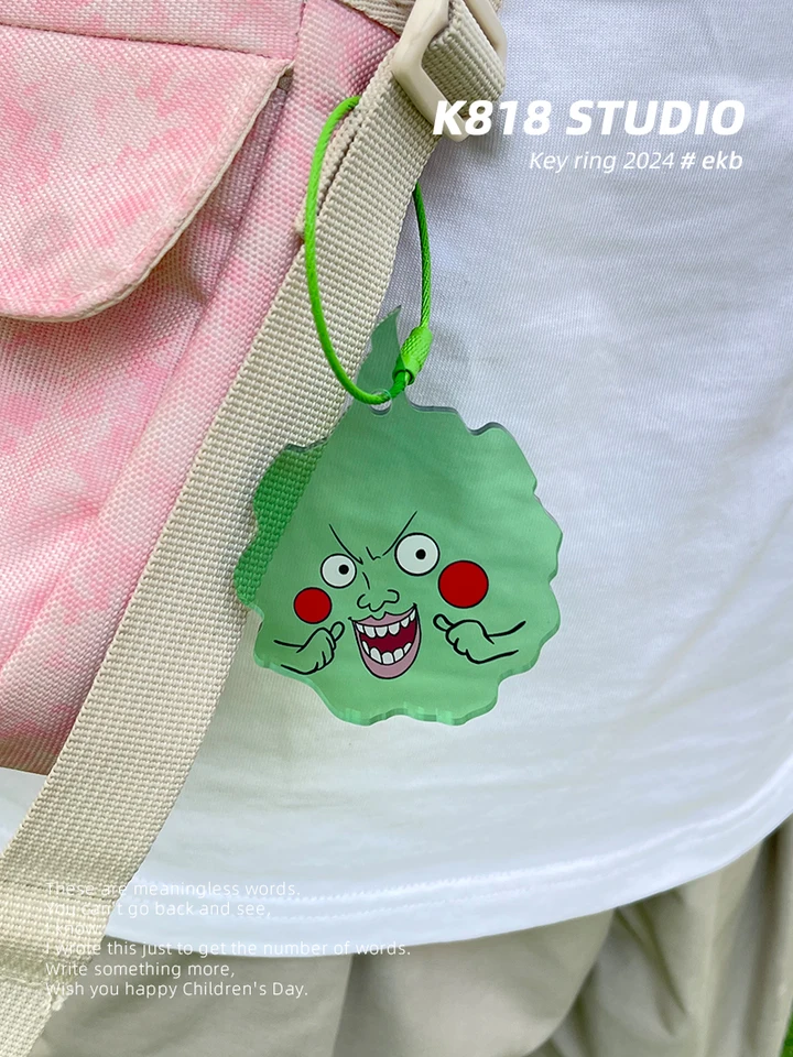 Anime mobu Saiko Hyaku Mob Psycho 100 Dimple Cosplay akryl Keychain Cartoon Keyring Kev Klápeľ Key Ring Satchel Pendant Vianoce darčeky