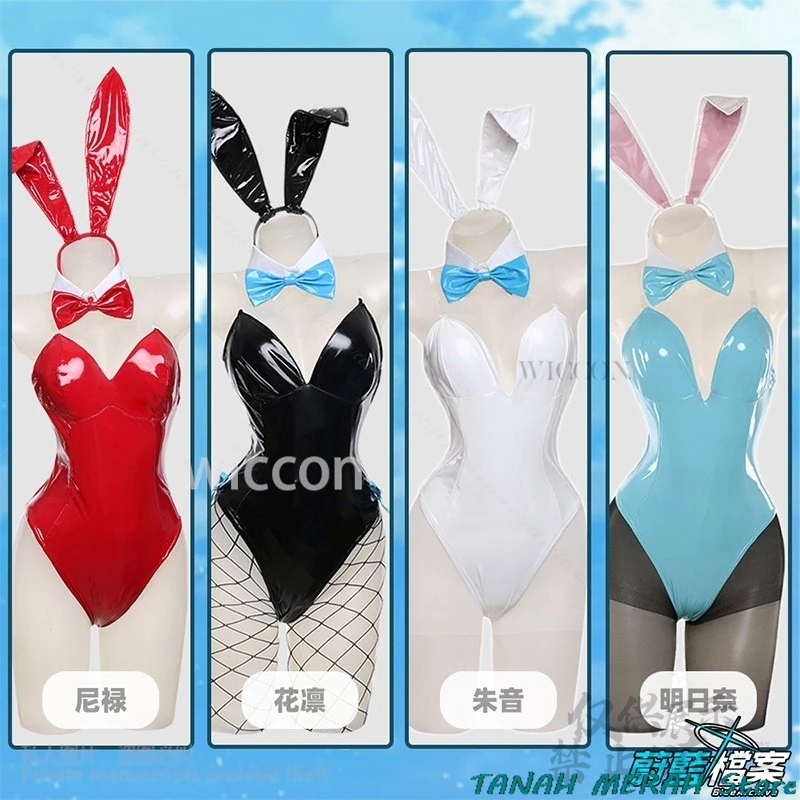 Anime modrý archív cosplay sexy kožené kombinézy obleky toki bažačka sling kombinéza kombinézy Halloween Prispôsobené