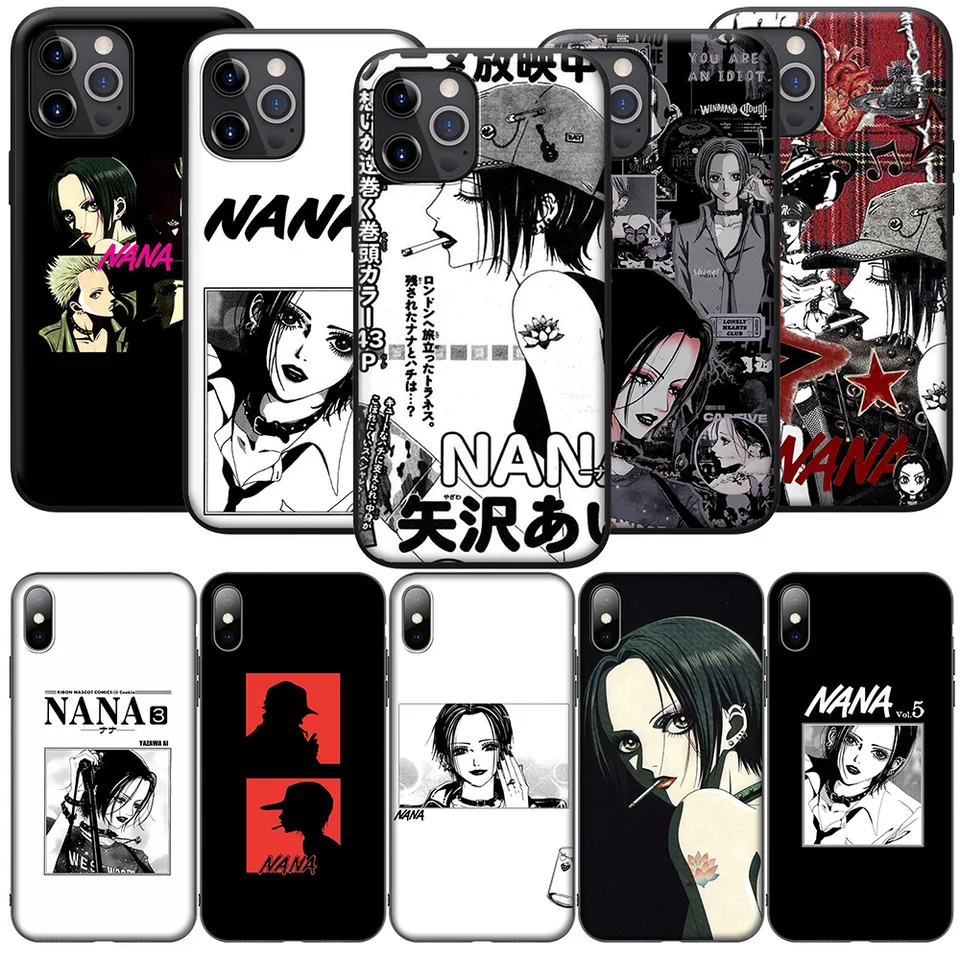 Anime Nana Osaki Line Nový špičkový mäkký prípad pre Samsung Galaxy A15 S10E S9 S8 S7 POZNÁMKA 20 10 9 8 PLUS LITE