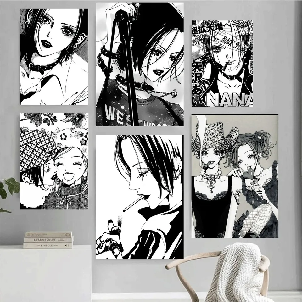 Anime nana plagát domáca kancelária nástenná spálňa obývacia izba kuchyňa dekorácia maľba