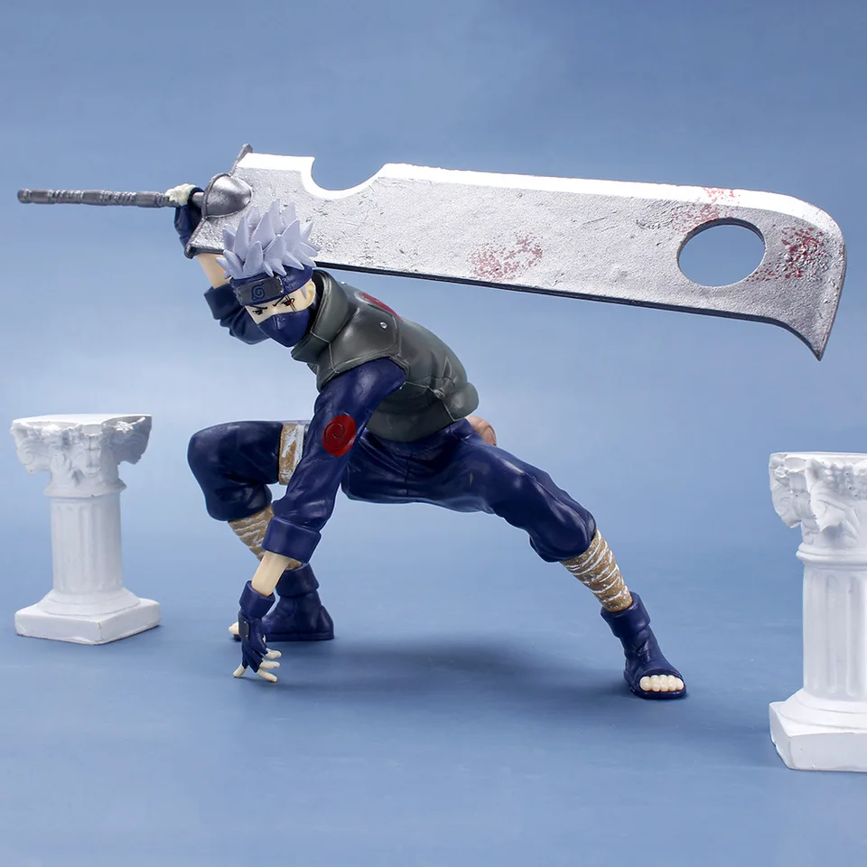 Anime Naruto Hatake Kakashi figúrky Naruto Active Action figula Anime figurín PVC modelka Doll Collection Toy Gift Kid