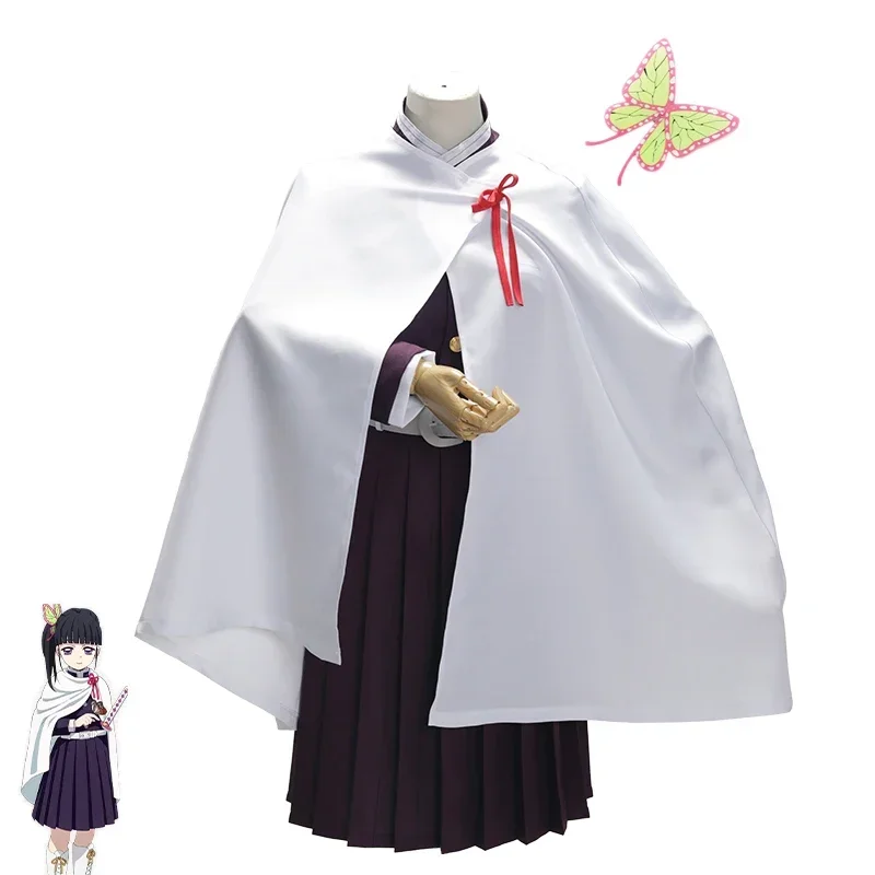 Anime New Kimetsu no Yaiba Kanao Tsuyuri Kanawo Uniform Cosplay kostýmy Ženy Kimono Party Dress