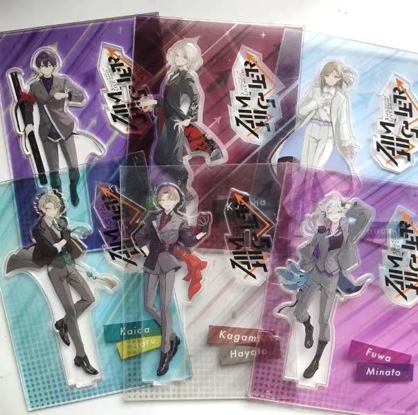 Anime nijisanji Rainbow Society Vtuber figures Kanae kaida haru kuzuha kagami hayato cosplay trón trón akrylu modely fanúšikov