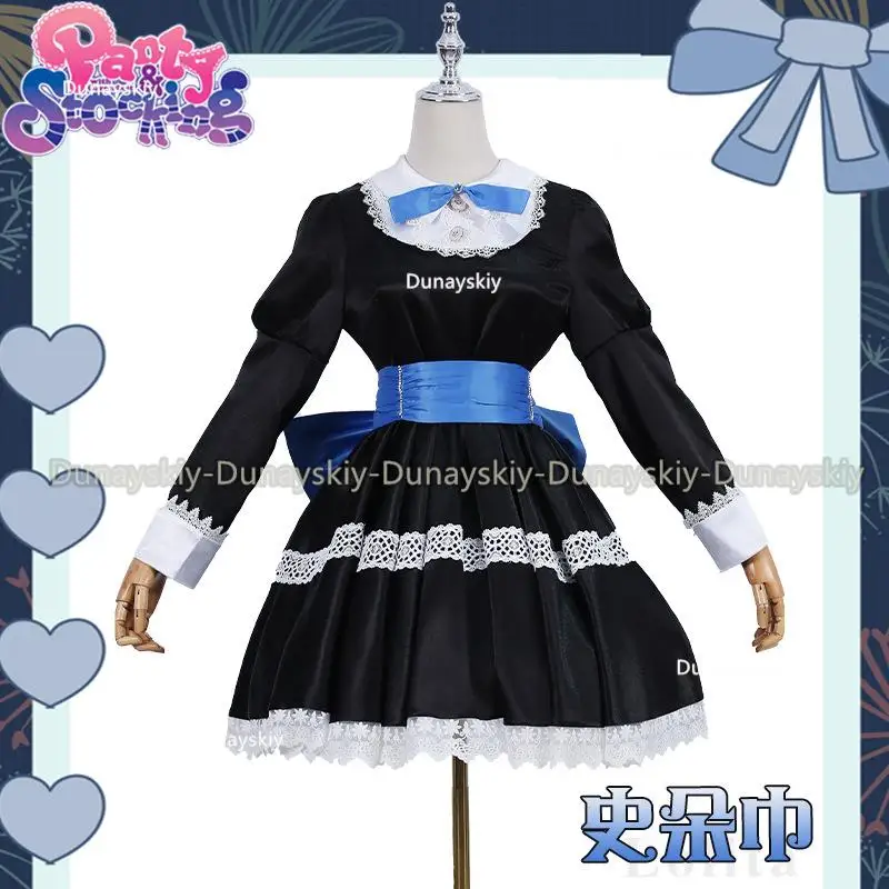 Anime nohavičky pančuchy Cosplay kostým anarchia jesenná slúžka Lolita šaty pás poklesy hlavy Halloween Party oblečenie pre dievčatá