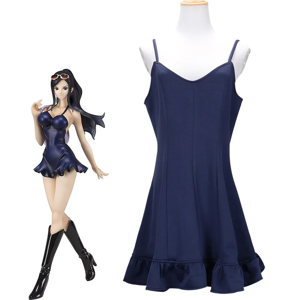 Anime One Cosplay Piece Fantasia Cosplay dressrosa Nico Robin kostýmy oblečenie oblečenie Roleplay Dospelé ženy maskovanie halloweenského obleku