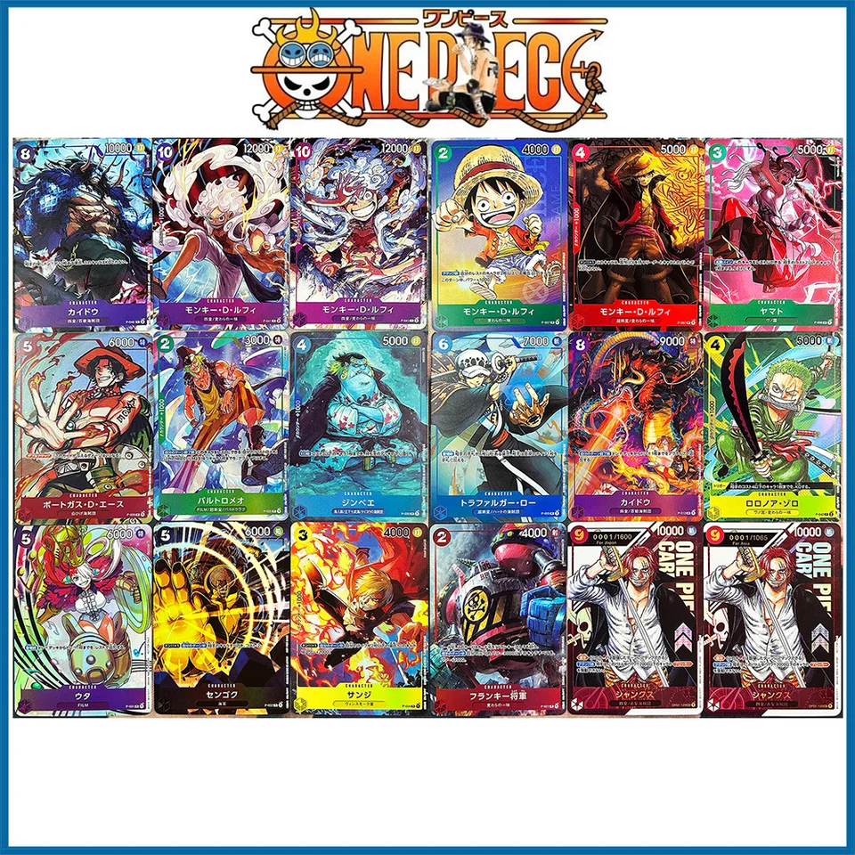 Anime One Piece DIY ACG Boys Battle Game Hračky Ace Roronoa Zoro Luffy Uta Nami Zberateľná karta Vianočné narodeniny darček
