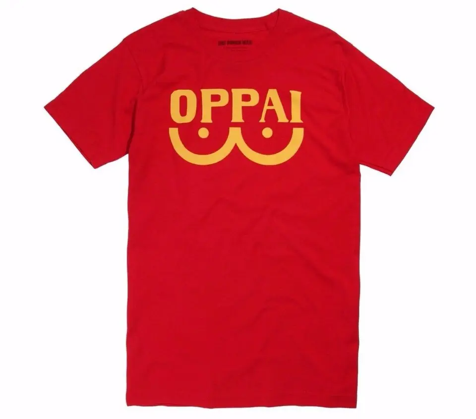Anime One Punch Man Oppai T tričko NWT 100 autentické