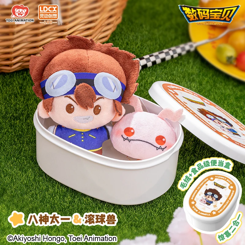 Anime postava bábika Digimon Adventure Bento Ver Pendant Yagami Taichi Ishida Yamato Koromon Tunnomon Pyocomon 12cm Modetoy Kid Gift