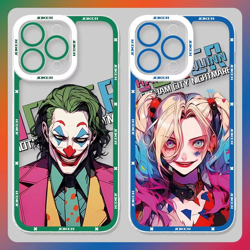 Anime Riminals Joker Case pre Xiaomi Redmi Poznámka 13 12 11 Pro Plus 4G 5G 12S 11S 10S 10S 9S 8 13C 12c 10c Make Silikone Funda