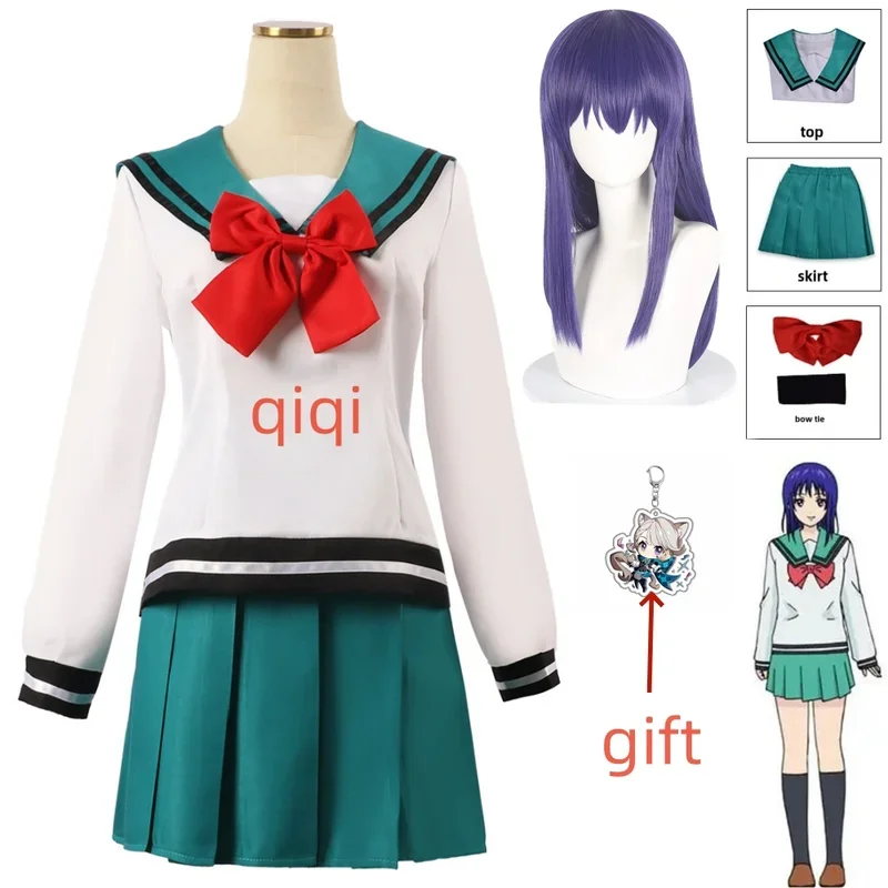 Anime Saiki Kusuo Katastrofálny život K. Nan Cosplay Teruhashi Kokomi Cosplay Cosplay School Uniforma pre ženy