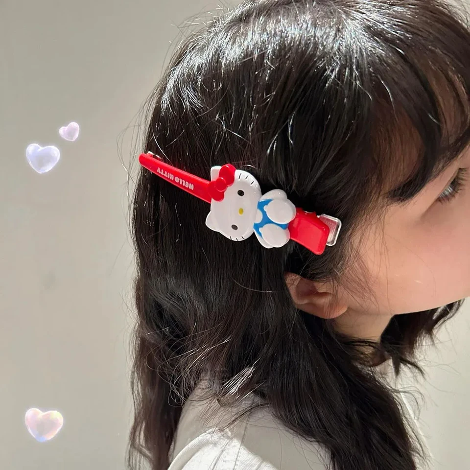 Anime Sanrio Hello Kitty Hairpin Cartoon Anime Hairpin Dámy Bangs Hairpin Nástroje