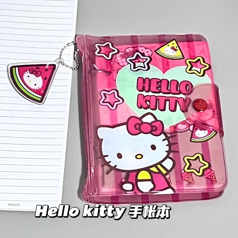 Anime Sanrio Pu Shell Notebook Hellokitty A5 Notebook Horizontálna vnútorná stránka Denník Návrh Poznámkový blok Študentské písacie potreby