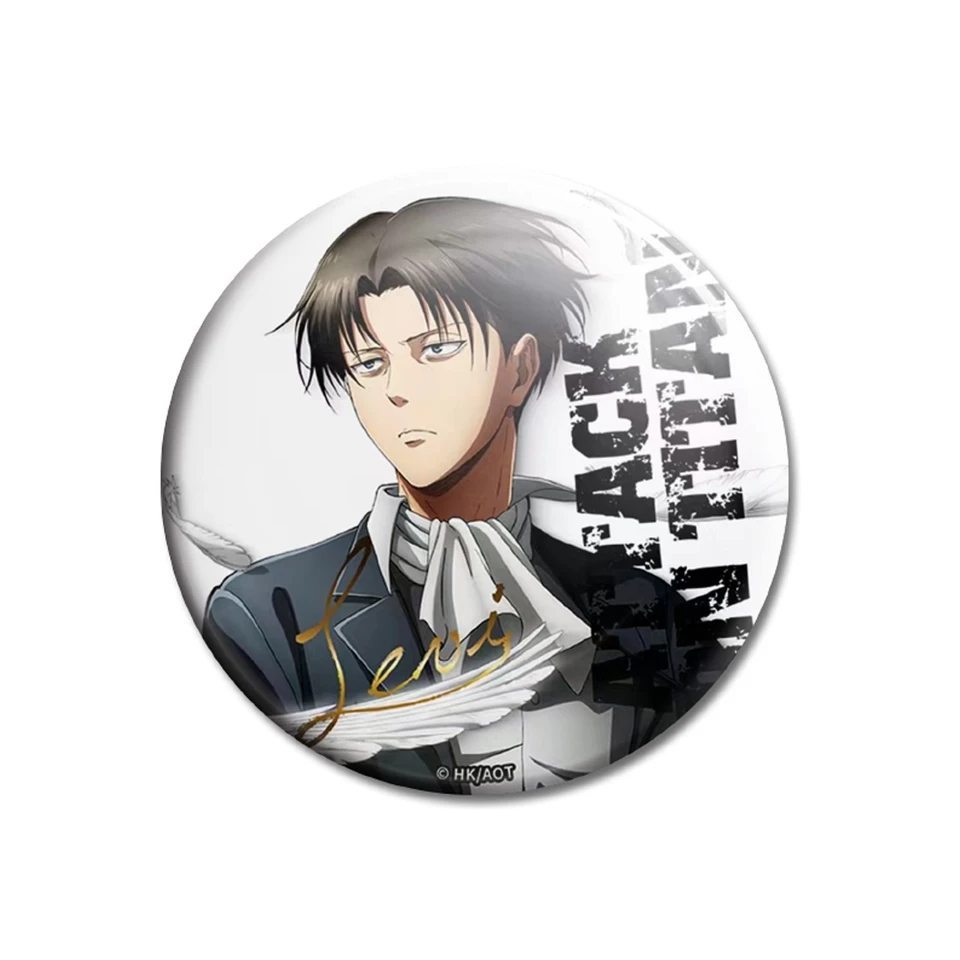 Anime Shingeki no Kyojin/Attack on Titan Levi Ackerman Cosplay Cosplay Double Flash odznak Ambitus