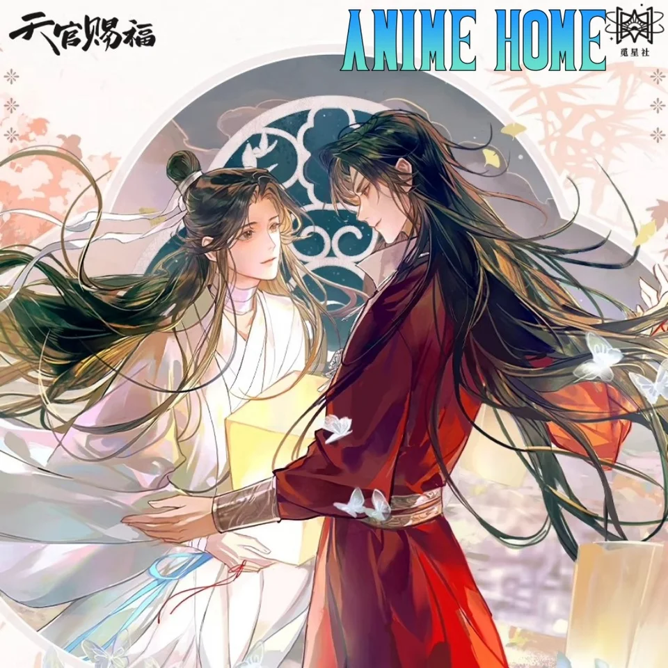 Anime tgcf tian guan ci fu xie lian hua cheng karikatúra Baji odznak shikishi shikishi akrylový stojan Keychain Cosplay Oficiálny darček